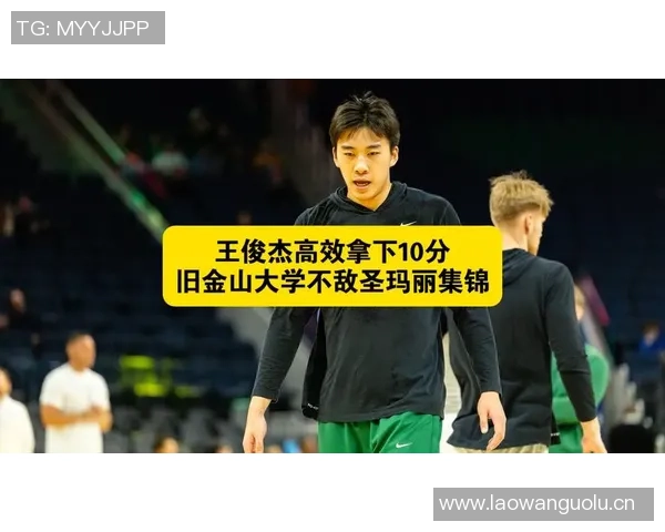 王俊杰在旧金山大学队内战术地位提升自主攻击力显著增强